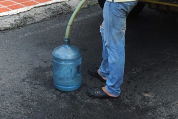 Servicio de agua en Bolívar