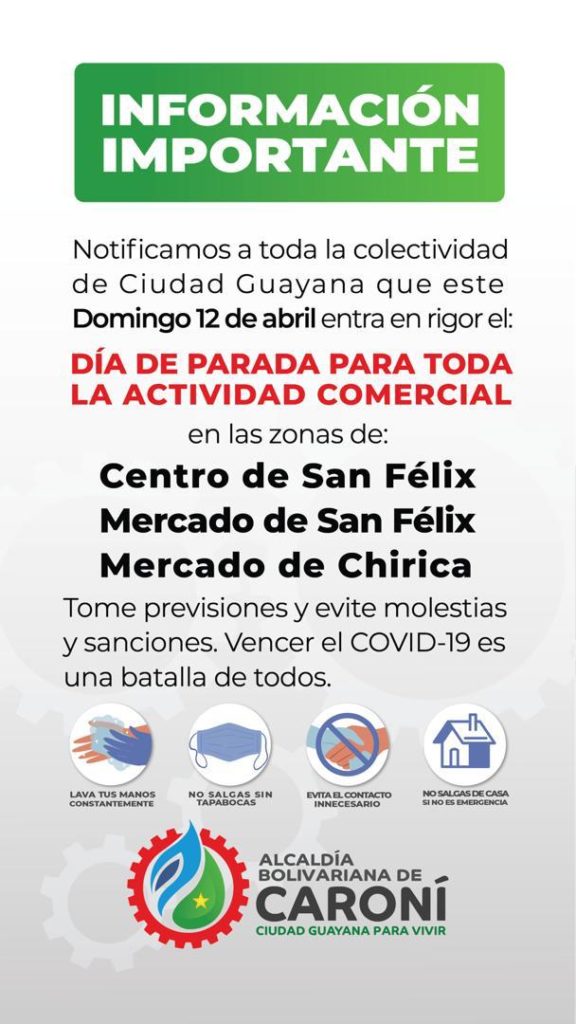 Aviso de cierre