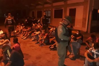 Más de 50 detenidos por incumplir cuarentena. Los procedimientos se llevaron a cabo en San Félix y Ciudad Bolívar.