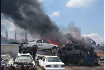 Incendio de Patrulleros de Caroní