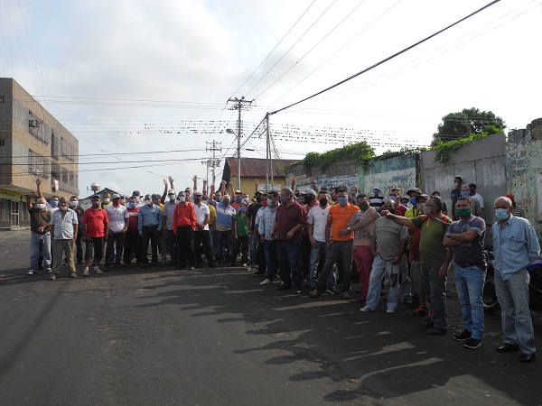 Transportistas en Upata