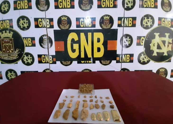 GNB retiene oro en La Romana