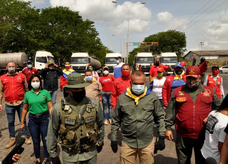 Gobernación recibe 5 cisternas de agua