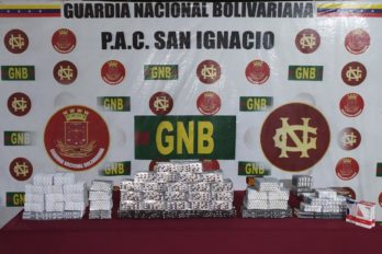 GNB retiene más de 20 mil pastillas ilegales trasladadas desde Brasil