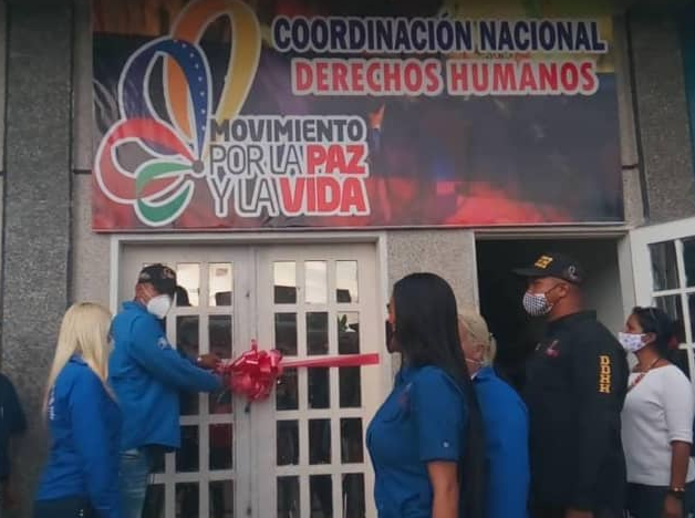 Inauguran primera sede de DD.HH. del "Movimiento por la Paz y la Vida" en Bolívar