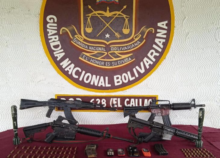 Capitán de la GNB y cinco presuntos delincuentes mueren durante enfrentamiento en El Callao