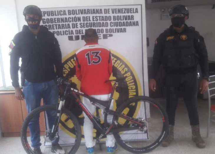 Alias el Hombre Araña fue capturado cuando vendía una bicicleta robada