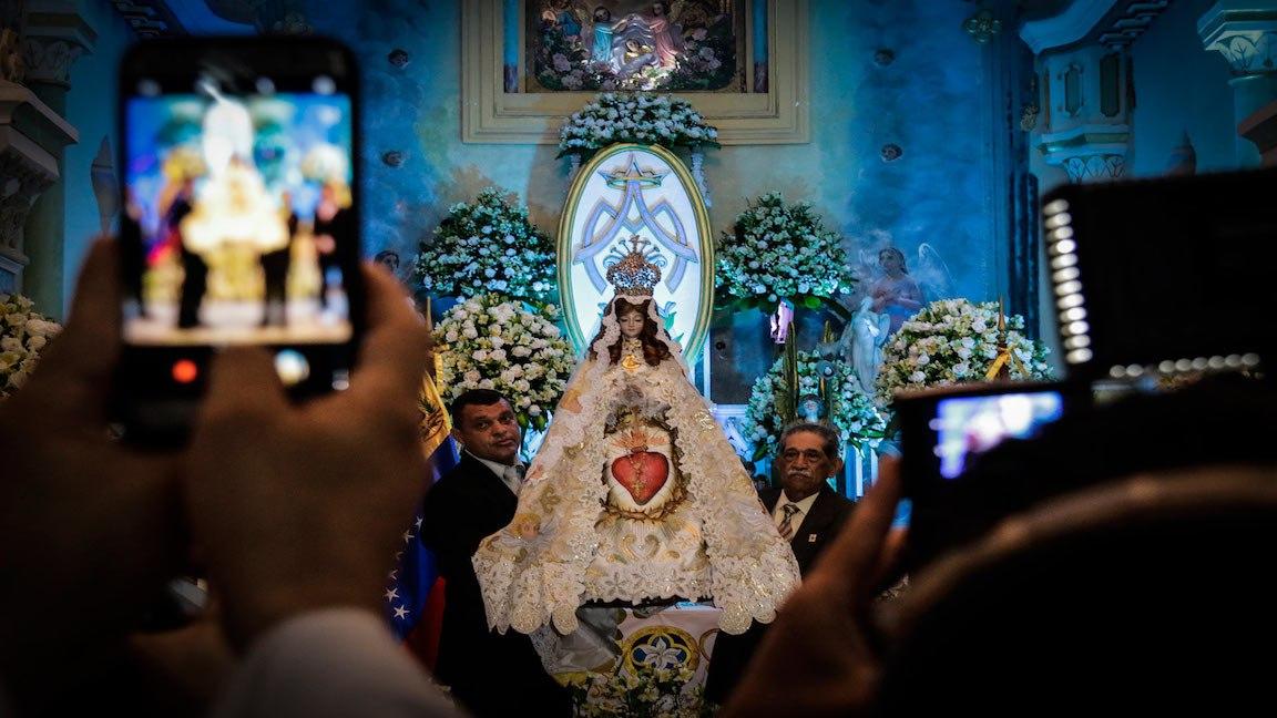 Bajada de la Virgen del Valle fue a puerta cerrada - Diario Primicia