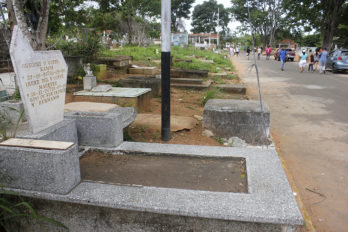 Cementerio de Chirica abrirá domingo y lunes en horario estricto