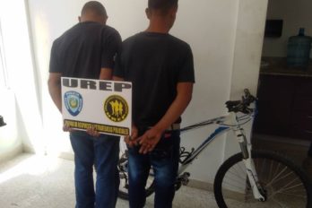 Capturan en San Félix a dos integrantes de “los Bicicleteros”