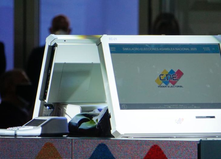 CNE Bolívar ya recibió 1.471 máquinas de votación para este 6D