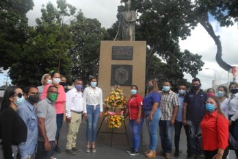 Conmemoran 191 años de la muerte del libertador Simón Bolívar