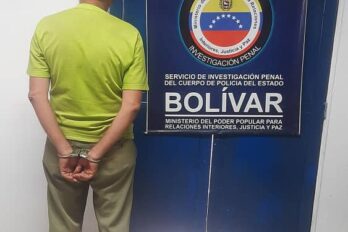 SIP-Bolívar captura a hombre solicitado desde hace 12 años