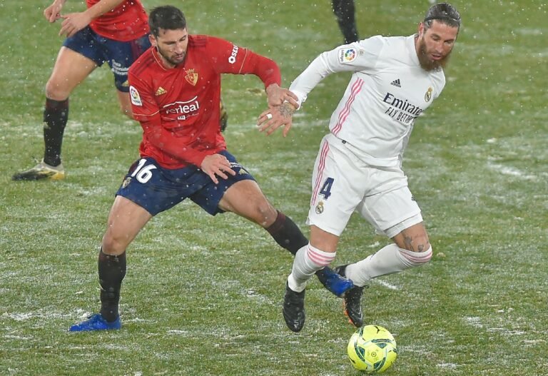 Real Madrid empató con Osasuna y Barcelona goleó a Granada - Diario ...