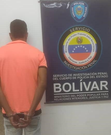 SIP-Bolívar aprehende a dos hombres solicitados por juzgados