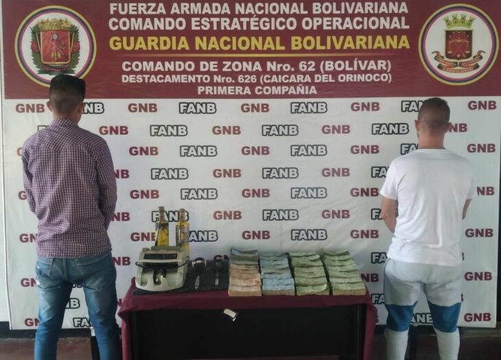 Implicados en la compra ilegal de oro en Caicara del Orinoco