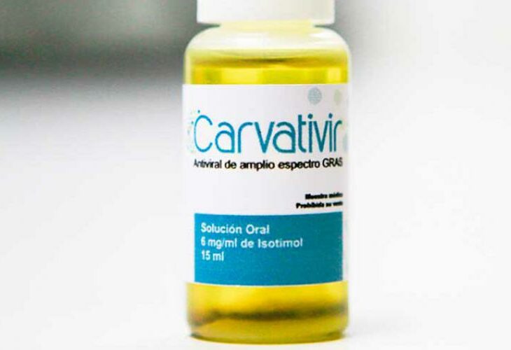 Carvativir: Contiene compuesto de carácter homeopático