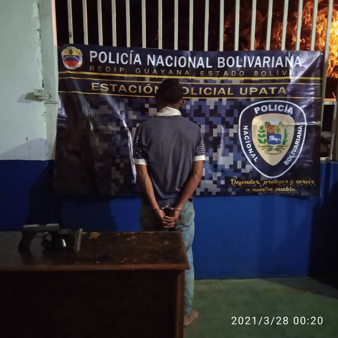 Por robo y amenaza a una mujer fue capturado en upata - diario primicia