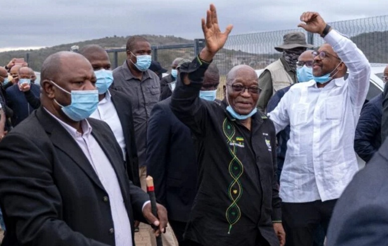 Meten preso por corrupción a expresidente de Sudáfrica ...