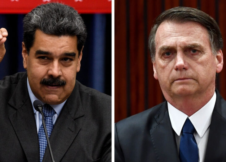 Maduro y Bolsonaro
