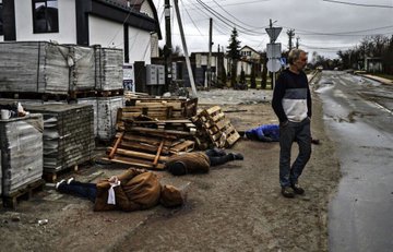 About 300 bodies found in the Ukrainian city of Pucha (+ video)