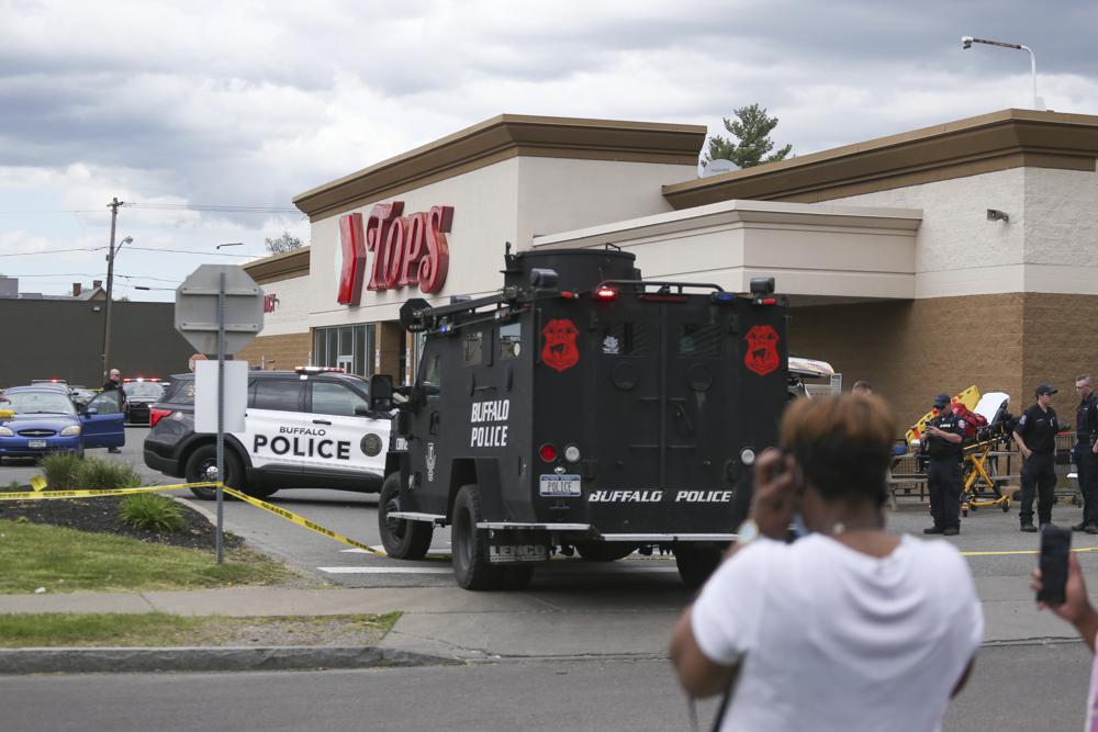Ten people have been killed in a shooting at an American supermarket