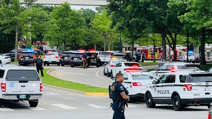 Five people were killed in a shooting at Tulsa Hospital
