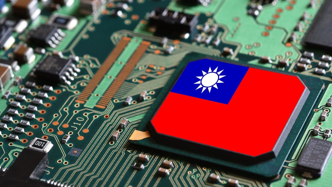 Taiwán Bandera De Estados Unidos Y China Sobre Chips Digitales De  Electrónica Para La Guerra De Chips Mundial Líder En El Concepto Imagen de  archivo - Imagen de negocios, ordenador: 273768659