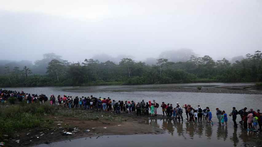 Venezuelans are stranded in Darien