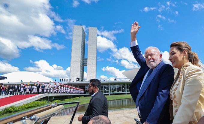 At his inauguration, Lula spoke of rebuilding Brazil “for everyone.”