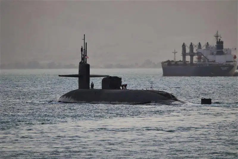 US deploys submarine amid heightened tensions with Iran