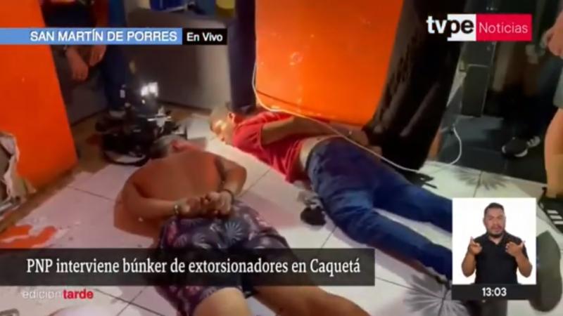 Venezuelans were part of a gang operating from a bunker in Peru (+ video)