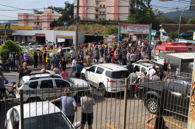Brazil: Man kills four children after entering nursery with ax (+ video)