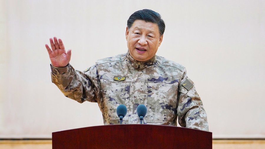 The Chinese president has called on the military to prepare for real war