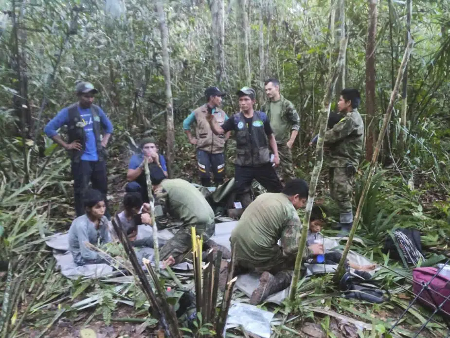 Colombia: Military chief says there are many versions about children found in the jungle