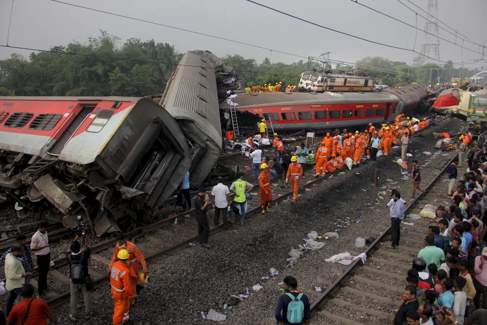 The search for the survivors of the train crash has ended and 280 people have died