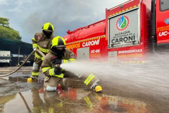 Números de atención de emergencias de Bomberos de Caroní