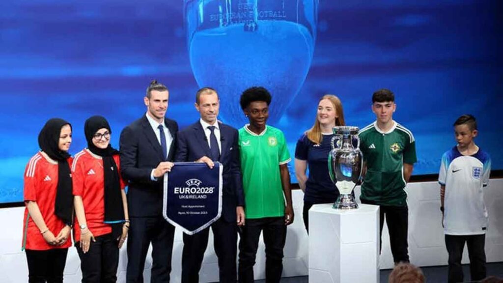 UEFA awards the 2028 European Championship to the United Kingdom and Ireland