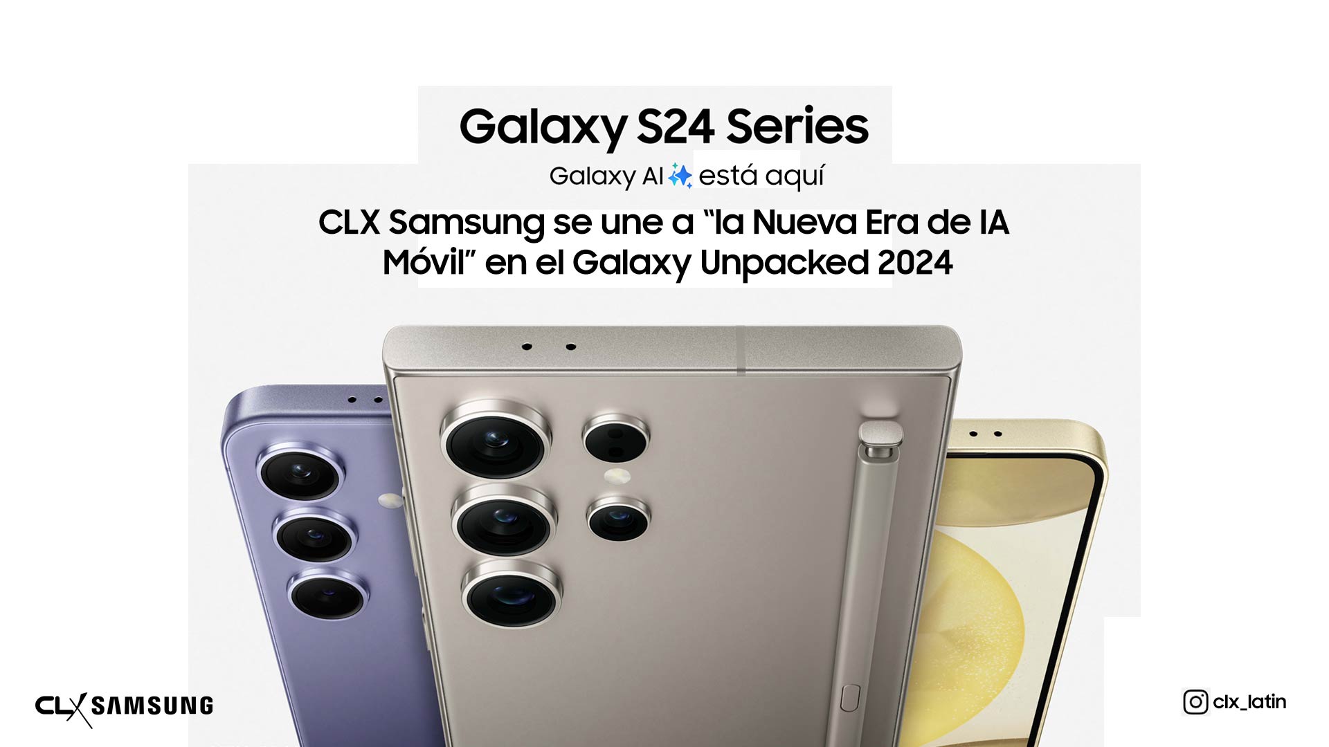 Descubre el increíble diseño del Samsung Galaxy S24 Plus! - El Reporte  Diario