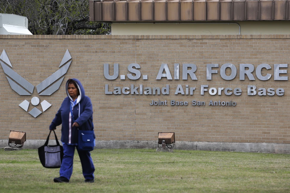 Shots fired outside San Antonio air base alert authorities