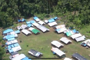 campamento en el Darién