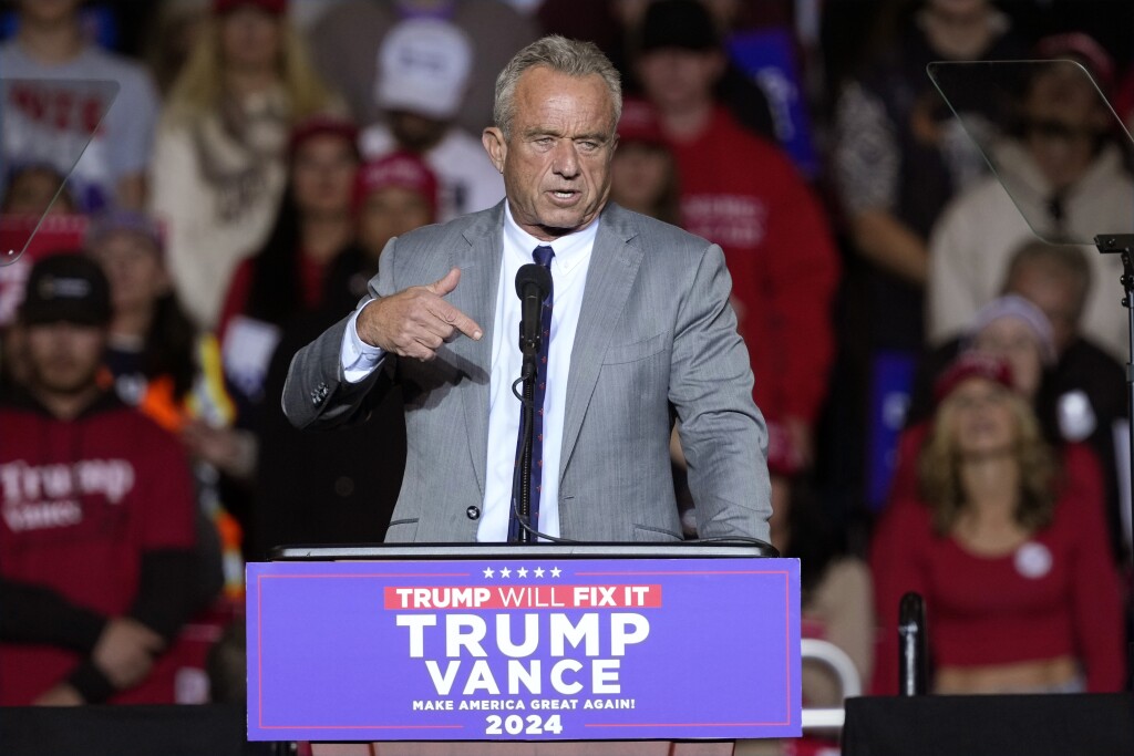 Trump elige a Robert F. Kennedy Jr. como secretario de Salud