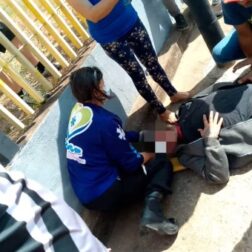 motorizado herido