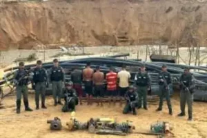 Detenidos minería ilegal