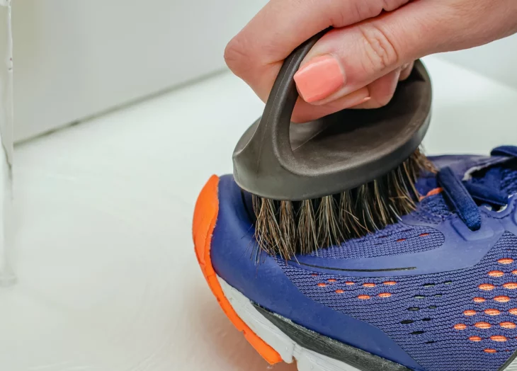 Limpieza de zapatillas