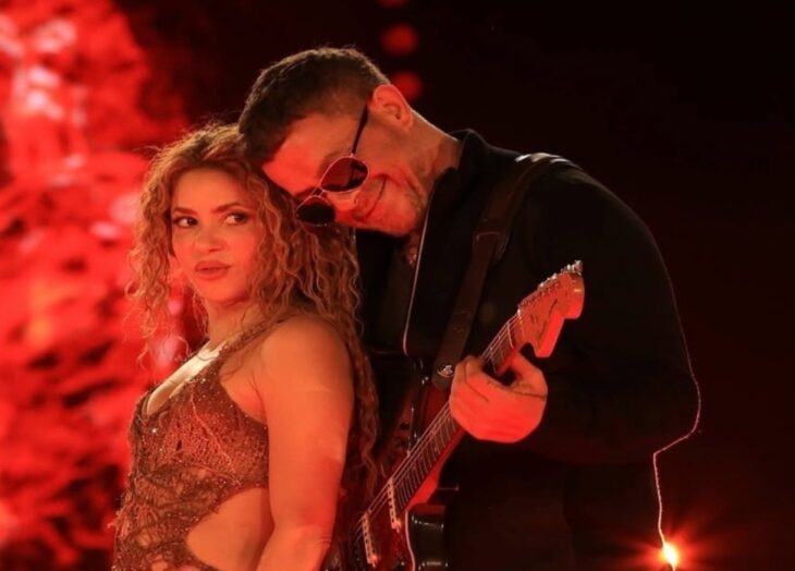 Shakira y Alejandro Sanz
