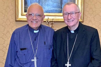 cardenal Baltazar Porras y Pietro Parolín