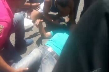 arrollado en Ciudad Bolívar
