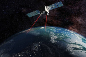 láser satelital China