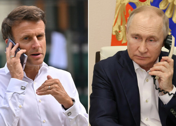 Putin y Macron